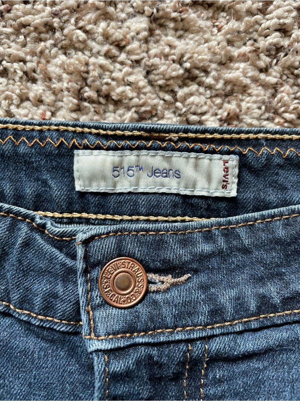 Levi’s 515 Capri Jeans Women’s Size 16 EUC Capris - Picture 4 of 7